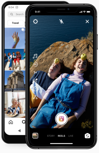 Imagem de Dois Smartphones